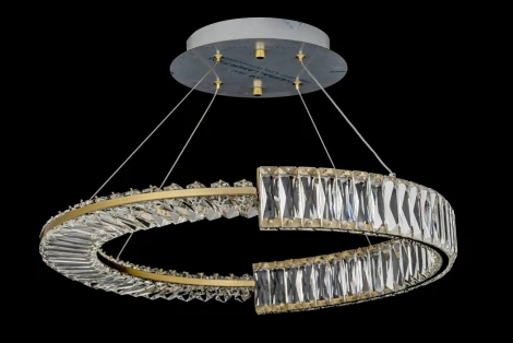 Подвесной светильник Arti Lampadari Carini L 1.5.60.100 G (LED, 220V, на тросе, кольцо)