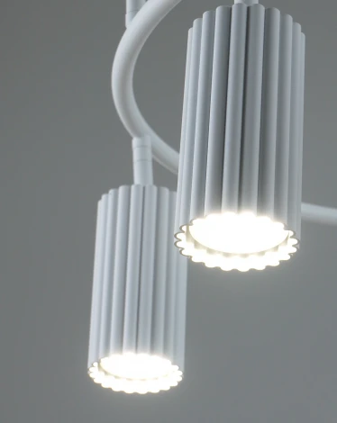 Подвесная люстра кольцо Moderli Cora V11602-6P (220V, на тросе, кольцо)