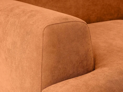 Диван Portofino 2-х местный ОГОГО (арт.604103), (Рогожка/Оранжевый)