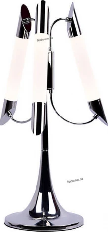 Интерьерная настольная лампа IDLamp Milada 401/3T-LEDChrome