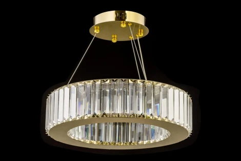 Подвесной светильник Arti Lampadari Anzio L 1.5.40.100 G (LED, 220V, на тросе, кольцо)