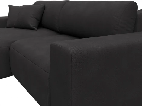 Диван угловой Лига-036 НПБ Классик левый угол Лига Диванов (Замша) арт.127740L