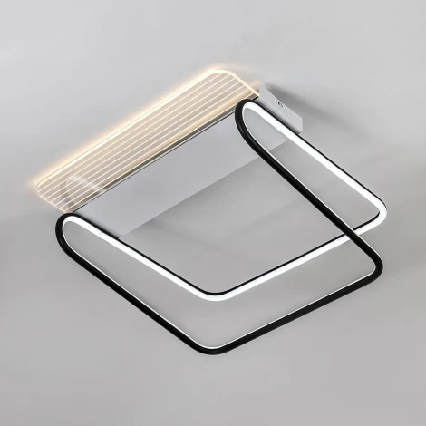 Потолочный светильник светодиодный с пультом с регулировкой цветовой температуры и яркости LED4U LED4U L1046-500 BK