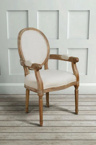 Кресло Vintage French Round Коричневый