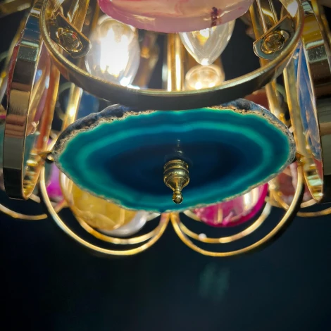 Люстра на штанге Agate 1D60 ImperiumLoft Agate01 (186181-26) (220V)