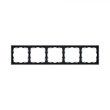 Рамка 5-постовая черный матовый Kollinger Eclipse EC5BK