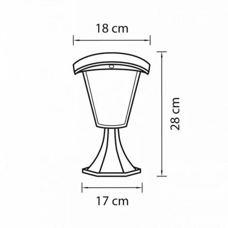 Наземный фонарь Lightstar Lampione 375970 (LED, 220V, IP54)