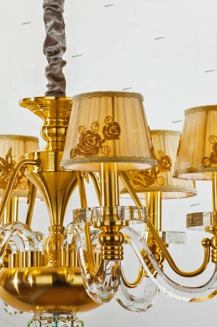 Подвесная люстра IDLamp Domenica 402/6-LEDOldbronze