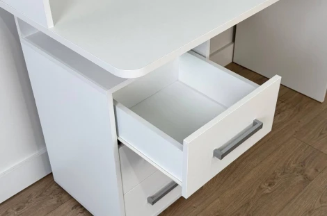 Лайт-2 Стол компьютерный 1200 Mebelson (ЛДСП/Белый) арт.SKL2.1N02.1477