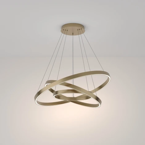 Подвесной светильник Maytoni Rim MOD058PL-L100BS4K (LED, 220V, на тросе, кольцо)