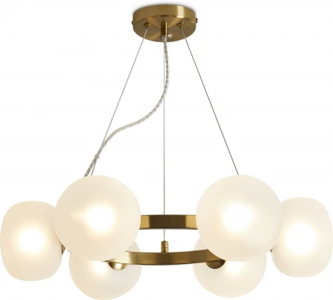 Подвесной светильник Freya Donuts FR5444PL-06BS (220V, на тросе, круглые)