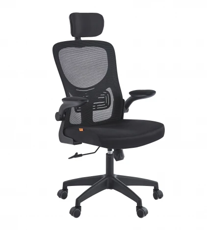 Офисное кресло Chairman CH633 черный пластик, черный