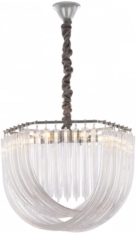 Подвесная люстра Arte Milano AM-97378 S.97378.D500.H380.E14.6 Ni (220V, на цепи)