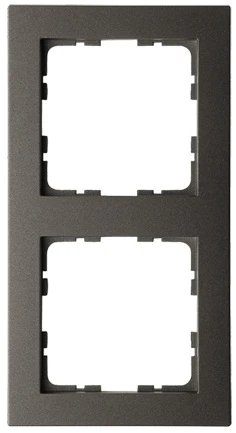 Рамка на 2 поста (мокко) Jasmart G-Classic G1002Z