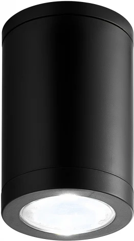 Уличный потолочный светильник Escada 30008 30008P/01 GU10*7W IP54 Black (220V, круглые)