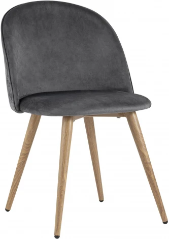 Стул Stool Group Лион велюр с ромбами серый УТ000003340