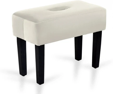 Табурет мягкий Handy ОГОГО (арт.671367), (Велюр,Экокожа/Бежевый)