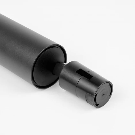 Трековый светильник низковольтный светодиодный 48V 15W черный 4000K Lightstar Due Hermes 210247