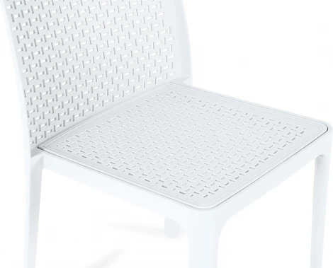 Стул уличный Bottega ОГОГО Обстановочка! (Пластик/Белый) арт.926908