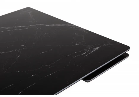 Керамический стол Вилли 120(180)х80 shakespeare black / черный 622897