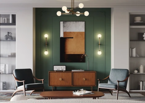 Бра Maytoni Teatro MOD287WL-02BS (220V, шарики)