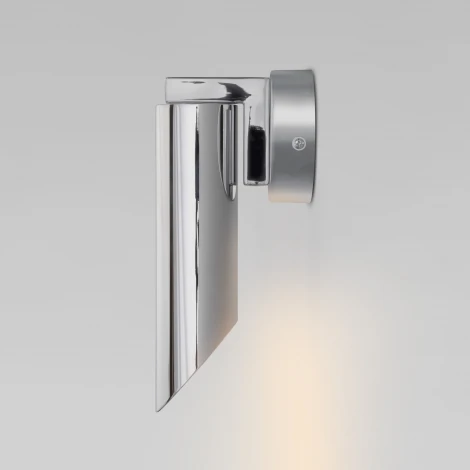 Настенный светильник Eurosvet Wing 40037/1 хром (220V, круглые)