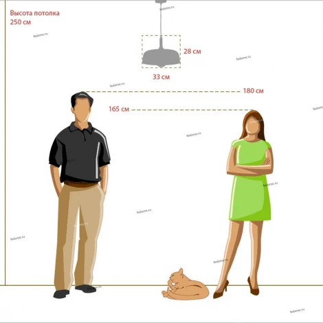 Подвесной светильник MW-Light Раунд 636010701