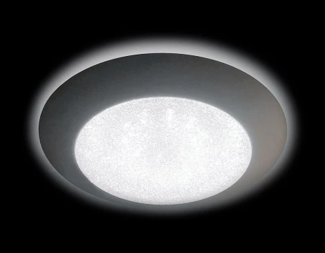 Потолочный светильник Ambrella Orbital Crystal Sand FS1250 WH/SD 48W D390