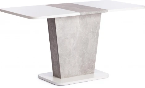 Стол обеденный GENT Tetchair (Белый,Бетон).