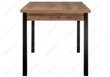 Стол Woodville Оригон дуб горный / черный матовый 368665