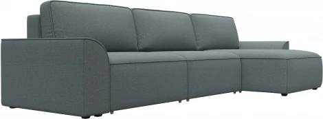 Диван угловой Лига-048 НПБ лонг Лига Диванов (Рогожка) арт.128486