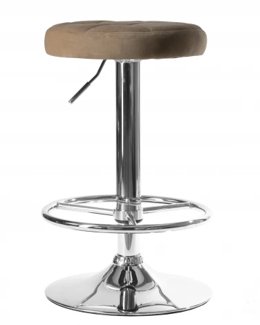 Табурет барный BRUNO (бежевый велюр (MJ9-10))