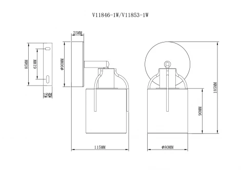 Спот Moderli Inari V11846-1W