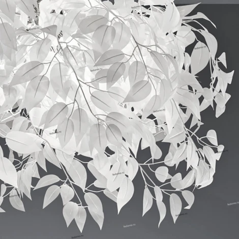 Потолочная люстра Lussole Lgo Idaho LSP-0199 (220V, листья, ветки, IP21)