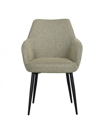 Стул обеденный Katys оливково-бежевый елочка 2 шт. Stool Group УТ000042536