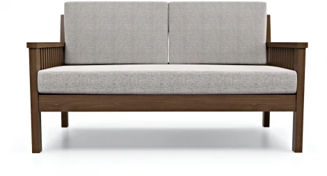 Диван Arsko Норман М орех серая рогожка