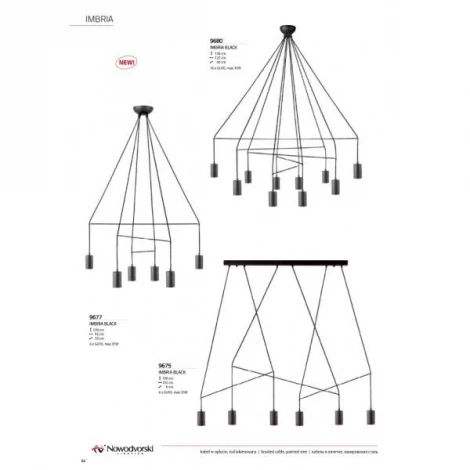 Подвесной светильник Nowodvorski Imbria 9675
