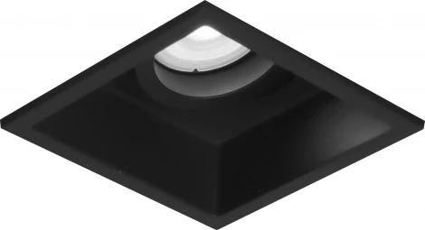 Встраиваемый светильник ST Luce ST261.418.01 Черный GU10 1*50W 220V