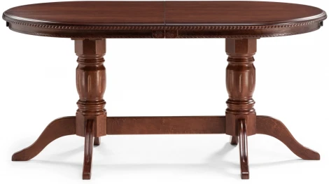 Деревянный стол Woodville Эвклаз миланский орех 543589