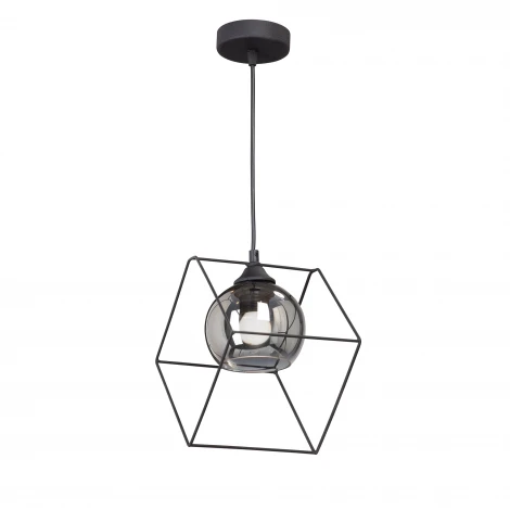 Подвесной светильник Vitaluce V4736-1/1S (220V, на проводе, шар, куб)