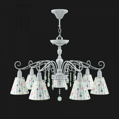 Подвесная люстра Lamp4you Provence 26 E4-07-G-LMP-O-17-CRL-E4-07-GR-DN