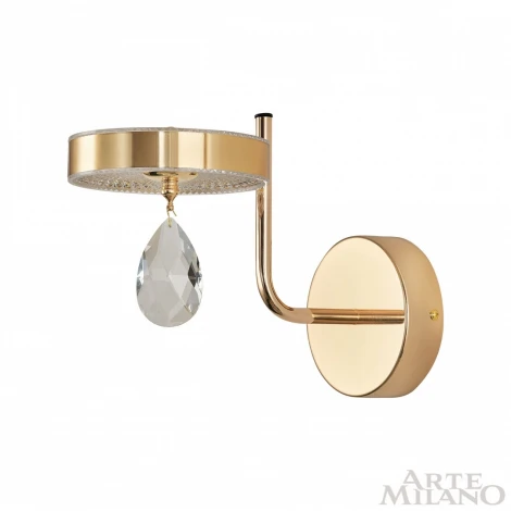 Бра Arte Milano 272210/1B GD (LED, 220V, подвески, круглые)