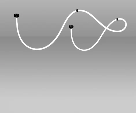 Подвесной светильник с гибким неоном Kink Light Венди 08031-400,19 (LED, 220V)