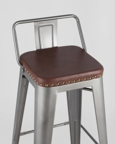 Стул барный Stool Group TOLIX SOFT серебристый УТ000001293