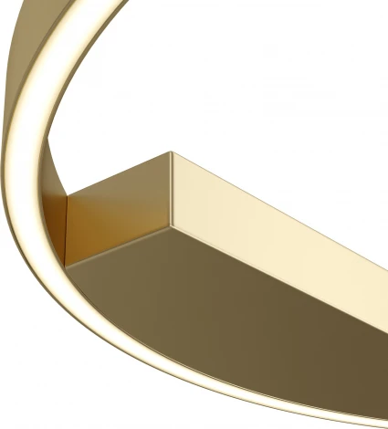 Потолочный светильник круглый светодиодный Rim MOD058CL-L35BSK Maytoni (220V, кольцо)