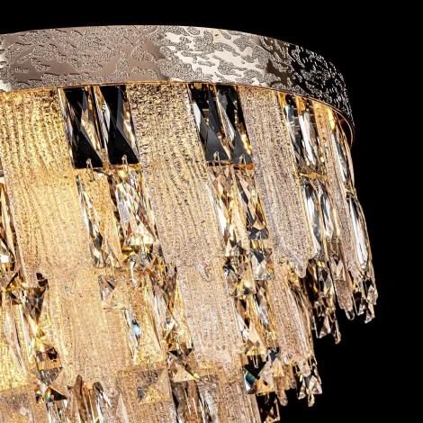 Подвесная люстра хрустальная Modelux MODELUX ML.7206.600 GD