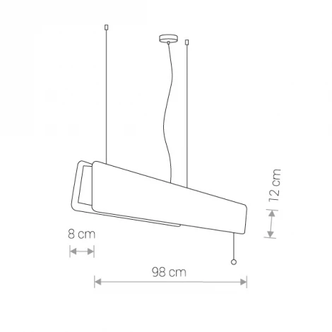Подвесной светильник Nowodvorski Oslo Oak 9315