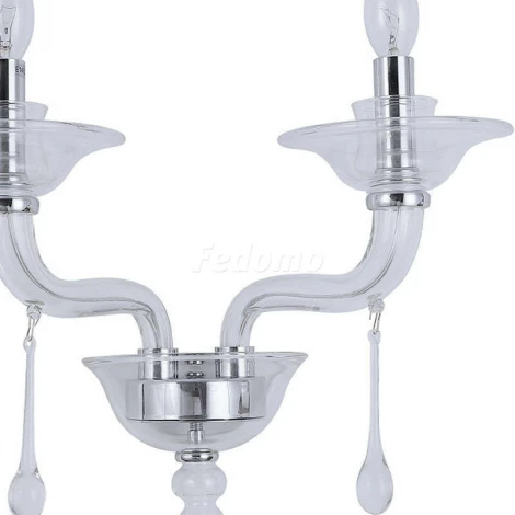 Crystal Lux Monica AP2 CHROME/TRANSPARENT