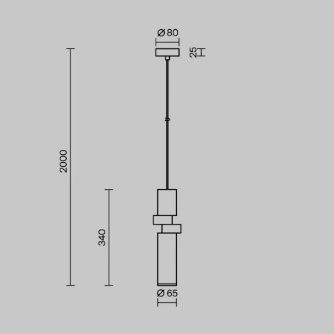 Подвесной светильник Maytoni Palette MOD303PL-01CFL2 (220V, на проводе, круглые)