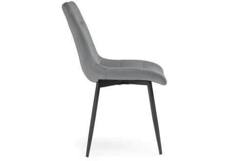 Стул на металлокаркасе sidra gray / black